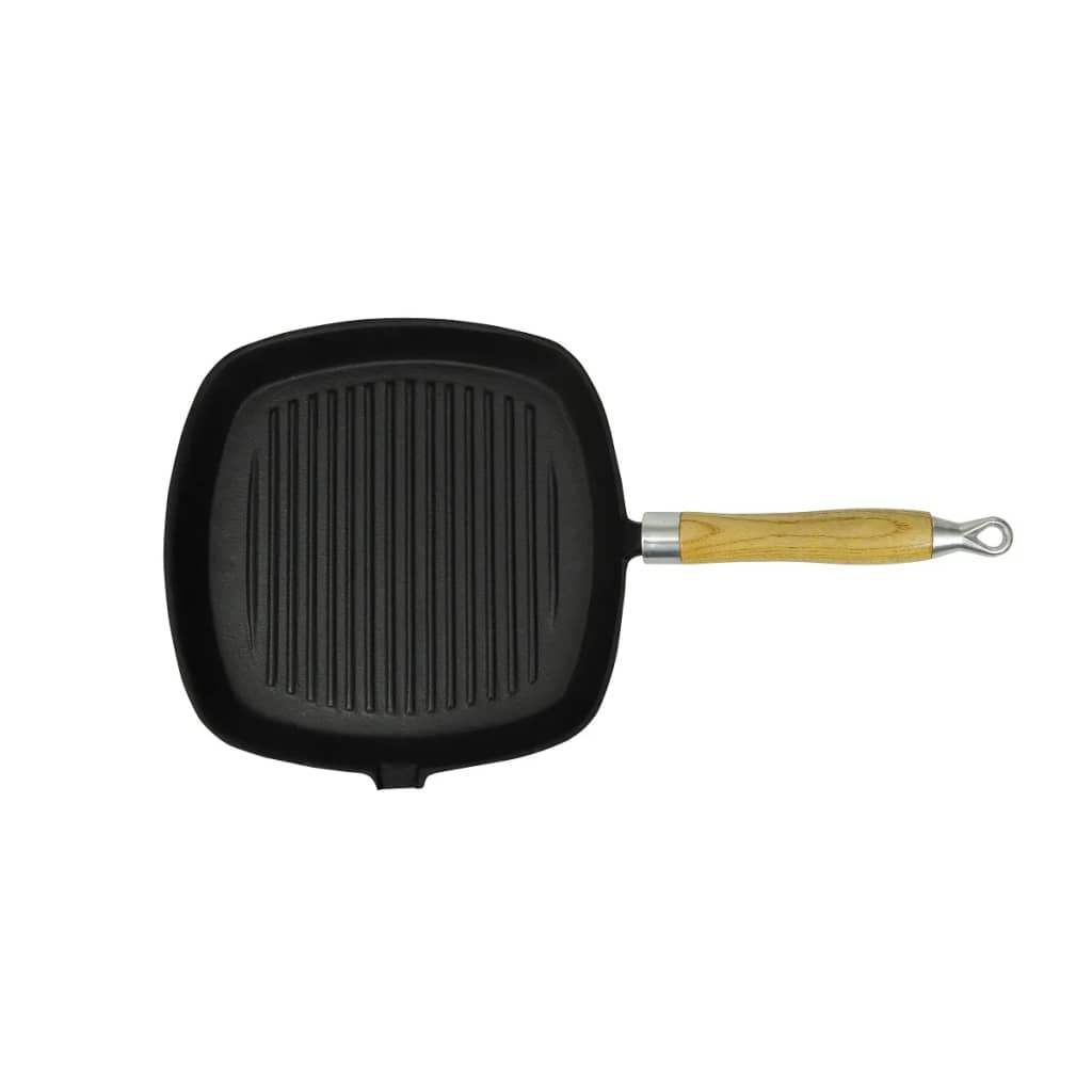 Vidaxl Grill Pan mat Holzhandel Goss Goss 20x20 cm