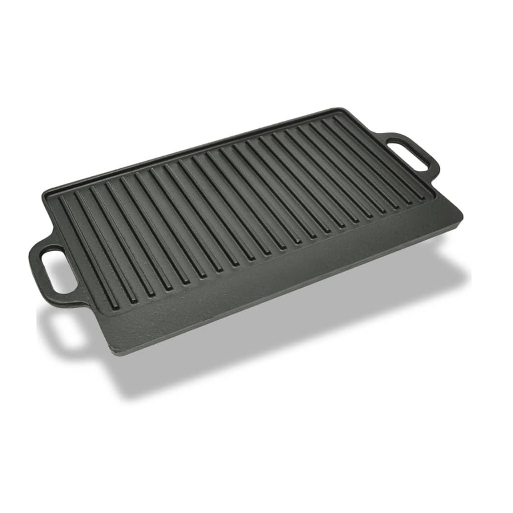 Vidaxl Grill plate double -sided 50x23 cm Cast iron