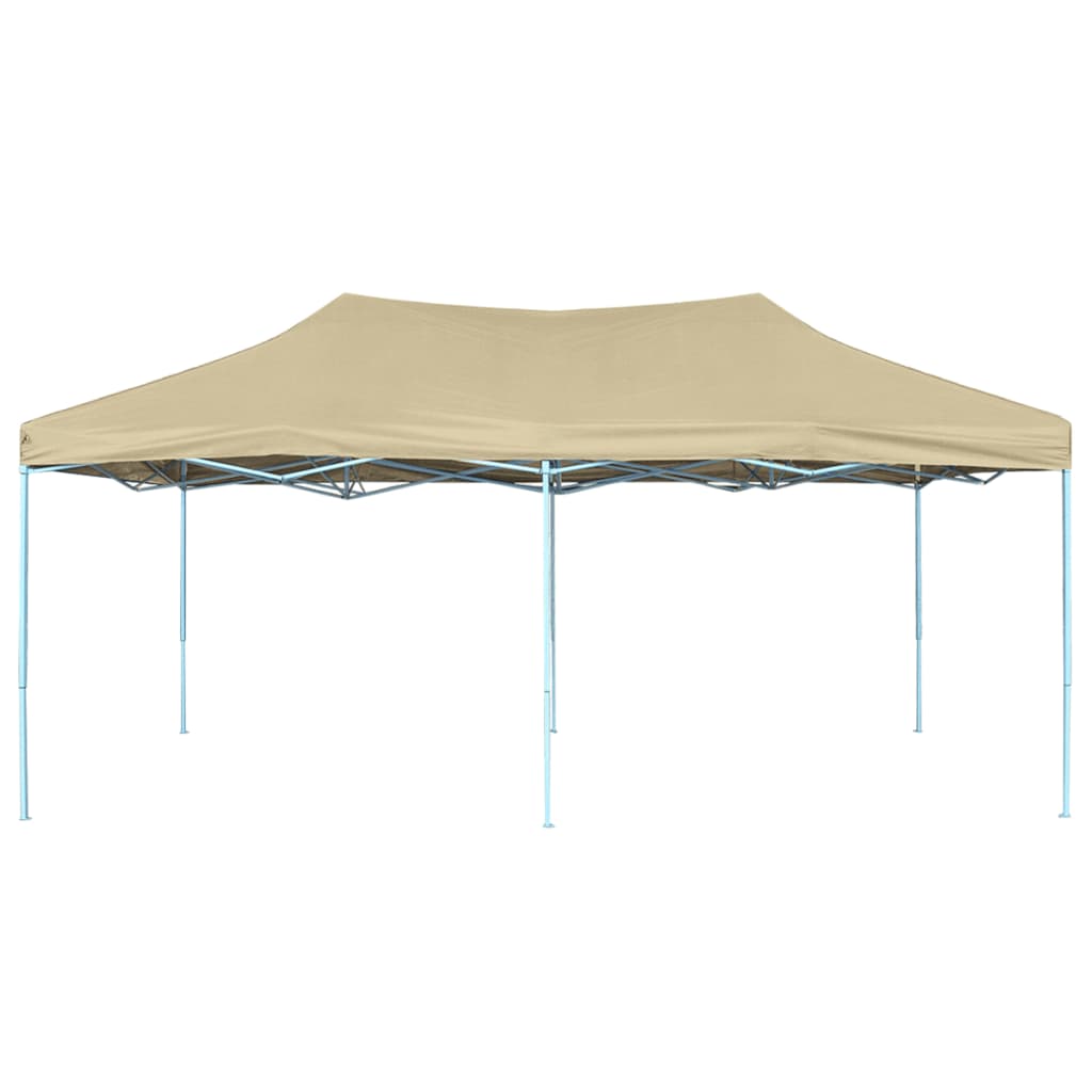 Vidaxl Pliant tente pop-up 3x6 m crème blanche