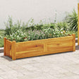 Vidaxl plantenbak verhoogd 100x30x25 cm acaciahout