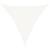 Vidaxl Sun Shade HDPE Triangle 3.6x3.6x3.6 m bianco