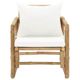 Vidaxl tuinstoelen 2 st met kussens bamboe