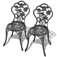 Vidaxl bistrostoelen 2 st gietaluminium groen
