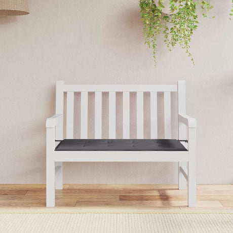 Vidaxl tuinbankkussen 100x50x4 cm oxford stof antracietkleurig