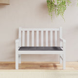 Vidaxl Garden Bench Cushion 120x50x3 cm Oxford Stoff Anthracite -farget