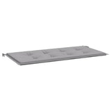Vidaxl tuinbankkussen 100x50x4 cm oxford stof grijs