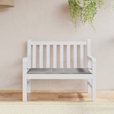 VIDAXL Garden Bench Blaža 100x50x3 cm Oxford tkanina siva