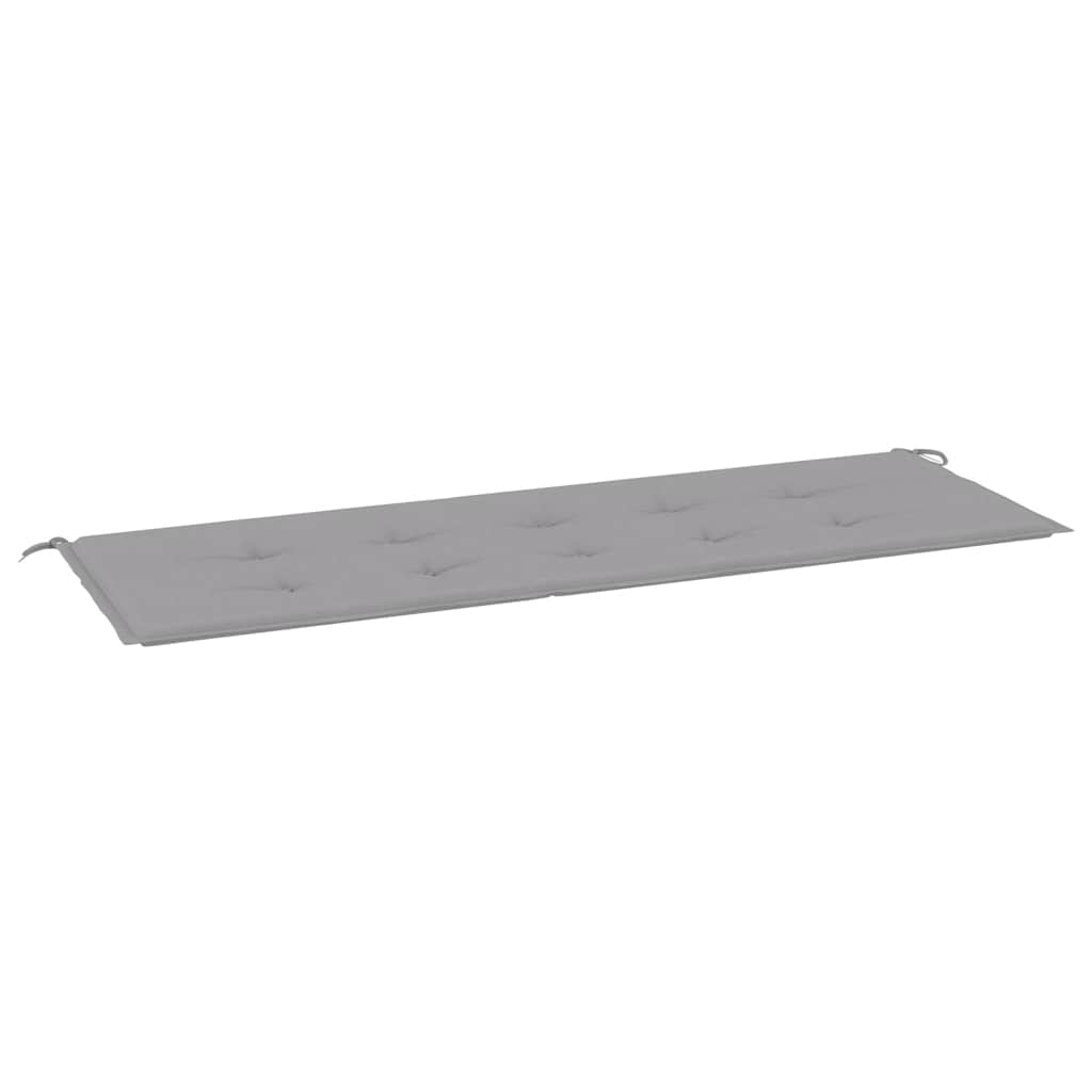 Vidaxl tuinbankkussen 150x50x4 cm oxford stof grijs