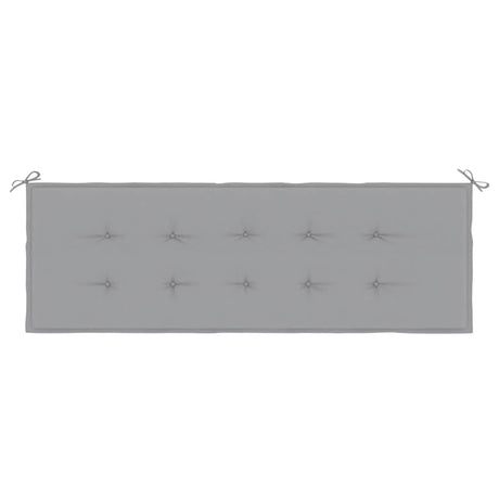 Vidaxl tuinbankkussen 150x50x3 cm oxford stof grijs