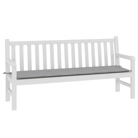 Vidaxl tuinbankkussen 180x50x3 cm oxford stof grijs