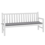 Vidaxl Garden Bench Cushion 180x50x3 cm Oxford Fabric Grey