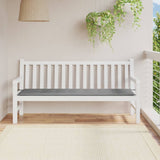 Vidaxl Garden Bench Cushion 180x50x3 cm Oxford Fabric Grey