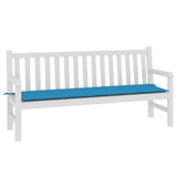 Vidaxl Garden Bench polštář 180x50x3 cm oxford tkanina modrá