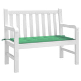 Vidaxl Garden Bench Kissen 100x50x3 cm Oxford Stoff grün