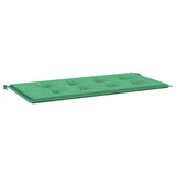 Vidaxl tuinbankkussen 120x50x4 cm oxford stof groen