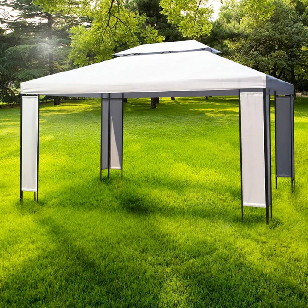 Vidaxl arbor 3x4 m hvid