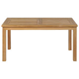 Vidaxl salontafel 90x50x45 cm teakhout