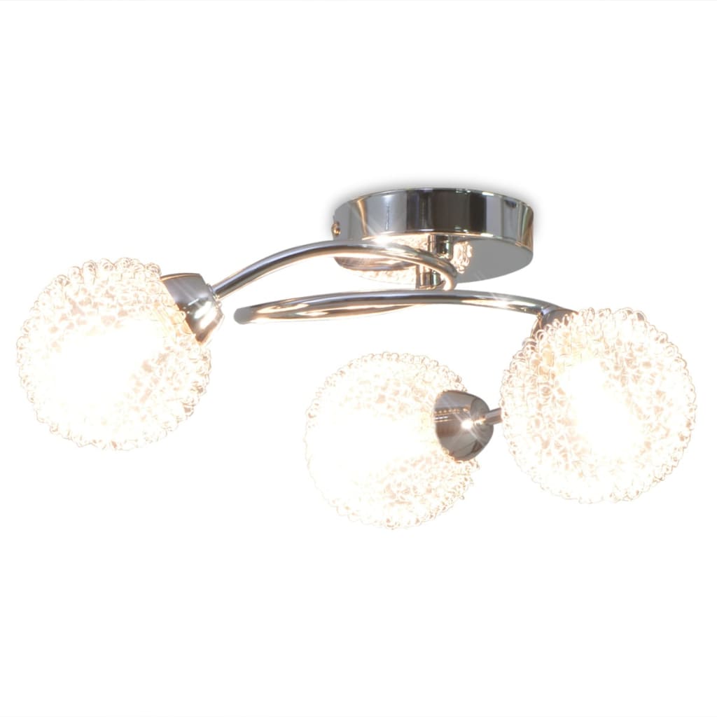 BIDAXL -taklampa med 3 LED -lampor G9 120 W