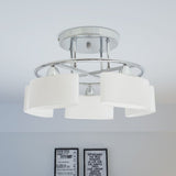 Vidaxl ceiling lamp with ellips -shaped glass hoods 5xe14 200W