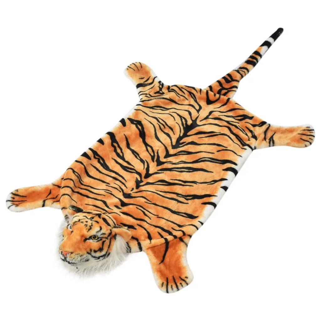 Vidaxl Tiger Flooring Plush 144 cm Brown