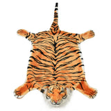 Vidaxl Tiger Flooring Plush 144 cm Brown