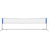 Vidaxl badmintonnet med skyttelbusser 600 x 155 cm