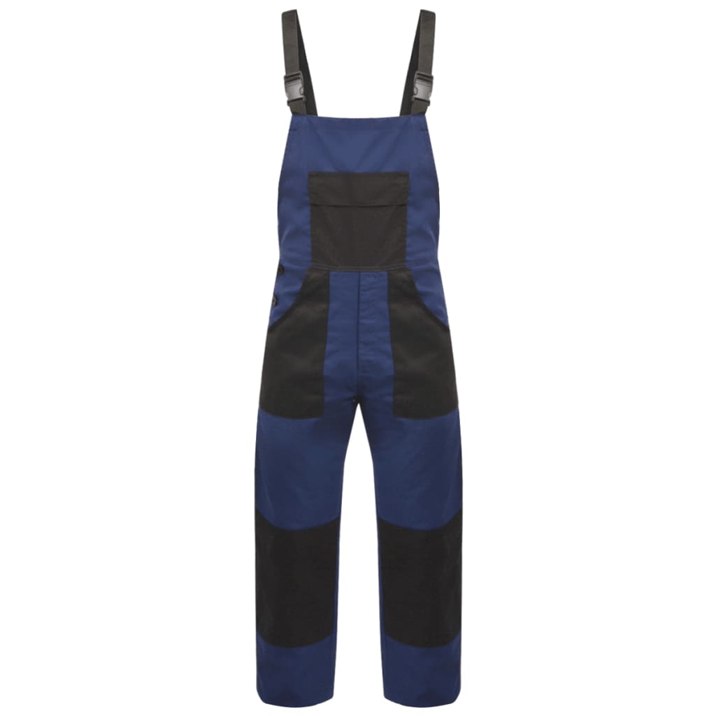 Vidaxl men dungarees rozmiar l niebieski