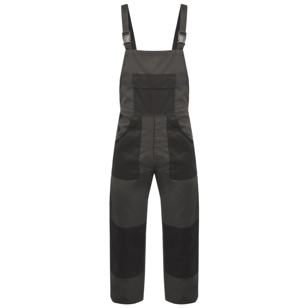 Vidaxl Men Dungarees Size M Grå