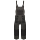 Vidaxl män Dungarees Size L Grå