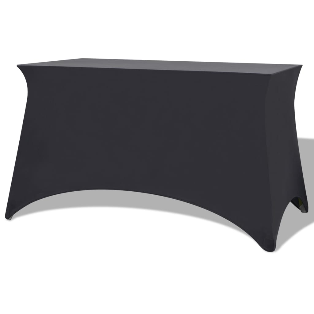 Vidaxl Table Couver Stretch Anthracite 120x60.5x74 cm 2 Sts