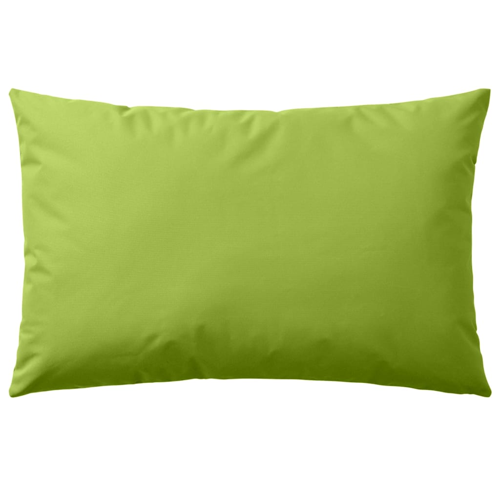 Vidaxl Outdoor Këssen 60x40 cm Apple Green 2 Sts