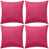 Vidaxl buitenkussens 45x45 cm roze 4 st