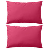 Vidaxl Outdoor Këssen 60x40 cm rosa 2 Sts