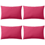 Vidaxl buitenkussens 60x40 cm roze 4 st