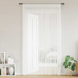 Vidaxl draadgordijnen 2 st 140x250 cm wit