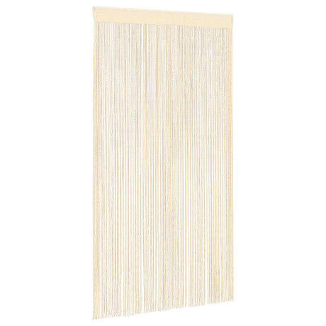 Vidaxl draadgordijnen 140x250 cm crème 2 st