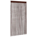 Vidaxl draadgordijnen 100x250 cm bruin 2 st