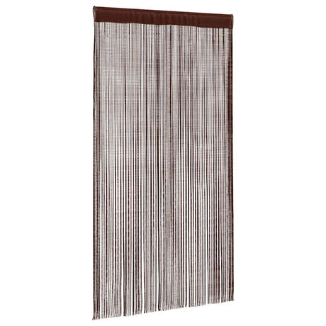Vidaxl draadgordijnen 140x250 cm bruin 2 st