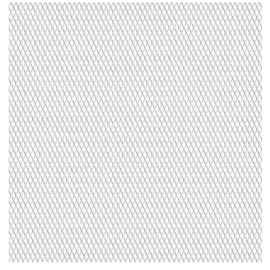 Vidaxl wire fence 50x50 cm 30x17x2.5 mm stainless steel