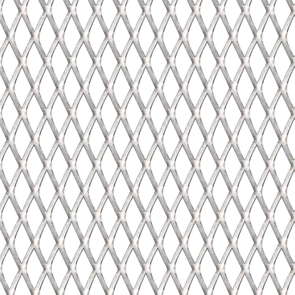 Vidaxl wire fence 50x50 cm 30x17x2.5 mm stainless steel