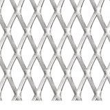 Vidaxl draadhek 100x85 cm 30x17x2,5 mm roestvrij staal