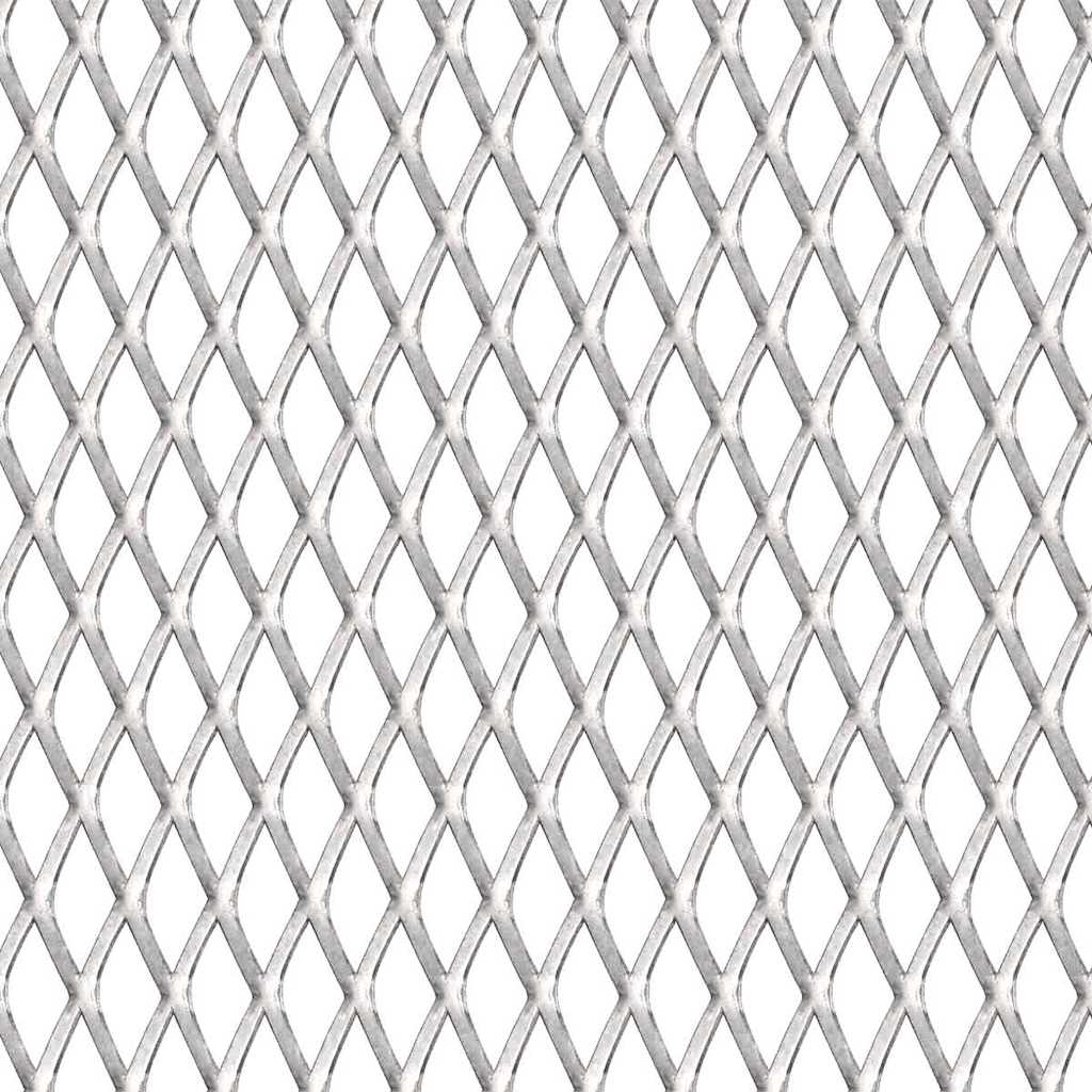 Vidaxl draadhek 100x85 cm 45x20x4 mm roestvrij staal