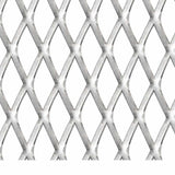 Vidaxl draadhek 100x85 cm 45x20x4 mm roestvrij staal