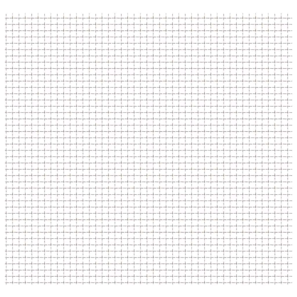 De Vidaxl Dras Fence wécke mesh 100x85 cm 11x11x2 mm Edelstol