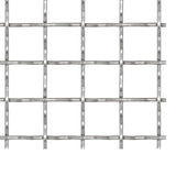 De Vidaxl Dras Fence wécke mesh 100x85 cm 11x11x2 mm Edelstol