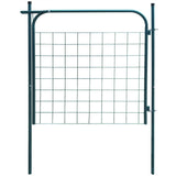 Vidaxl tuinpoort 100x100 cm groen