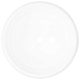 Vidaxl wastafel rond 40x15 cm keramiek wit