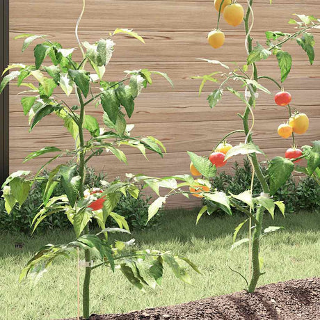 Vidaxl plantenstok spiraal 170 cm gegalvaniseerd staal 20 st