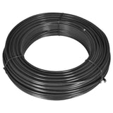 Vidaxl hek verbindingsdraad 80 m 2,1 3,1 mm staal grijs
