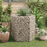 Vidaxl gabion plantenbak verhoogd zeshoekig 100x90x100 cm